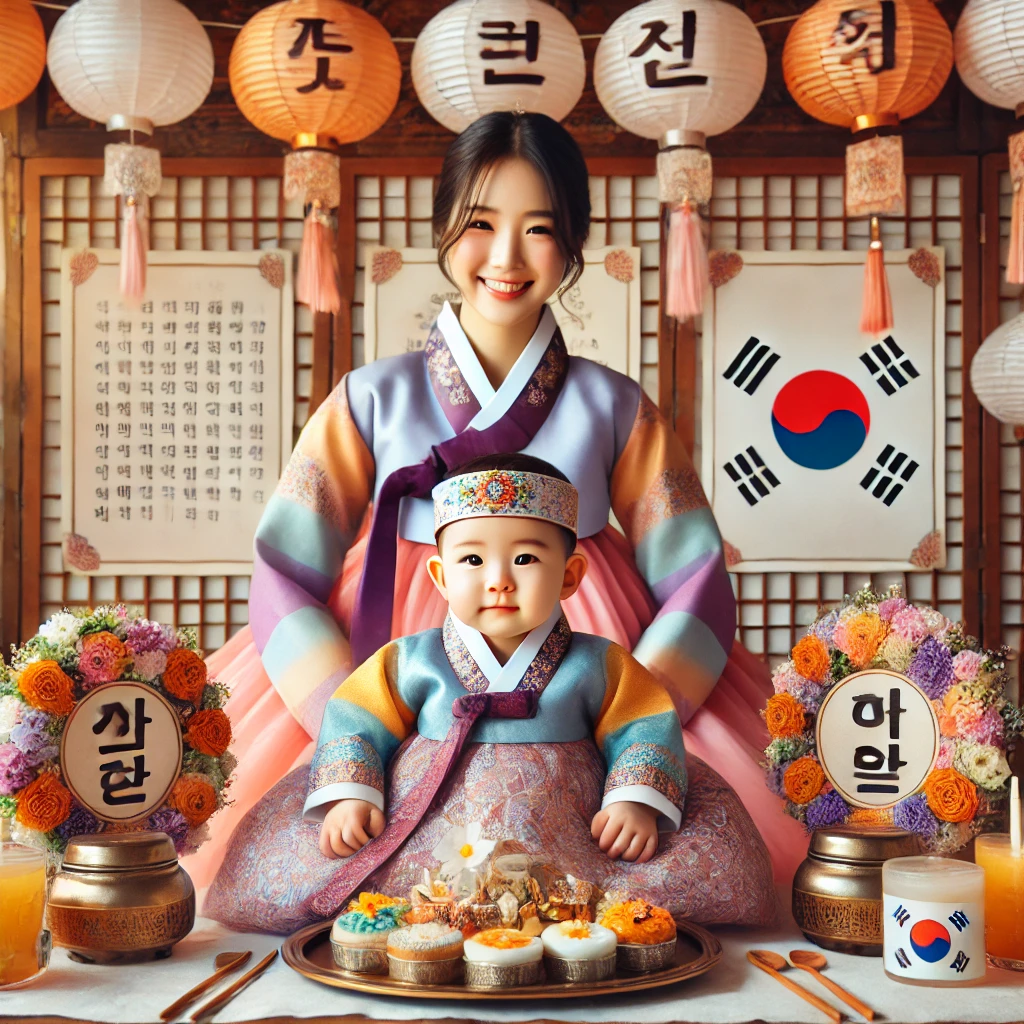 돌잔치화환