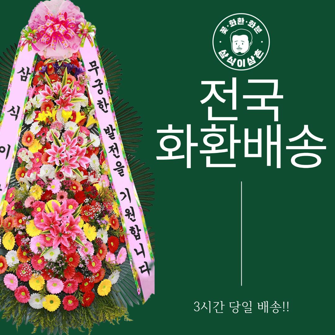 대구 개업화환 – 삼식이삼촌이 전하는 가장 정중한 첫 시작